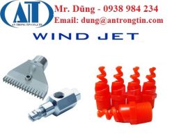 voi phun khi windjet - Béc phun thổi khí Windjet - Đầu phun thổi khí Windjet - Đại Lý Windjet Việt Nam