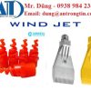 Béc phun thổi khí Windjet - Đầu phun thổi khí Windjet - Đại Lý Windjet Việt Nam