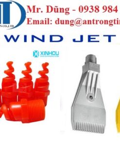 Béc phun thổi khí Windjet - Đầu phun thổi khí Windjet - Đại Lý Windjet Việt Nam