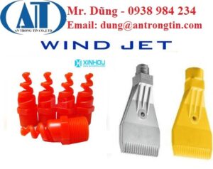 Béc phun thổi khí Windjet - Đầu phun thổi khí Windjet - Đại Lý Windjet Việt Nam