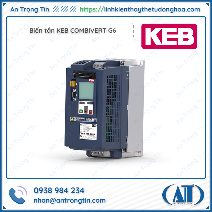 Bien tan KEB COMBIVERT G6 Frequency Inverter Size C - Biến tần KEB – COMBIVERT F6, G6, F5 | Thông số & Ứng dụng Biến tần KEB COMBIVERT G6 Frequency Inverter Size C