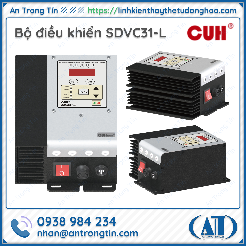 Bo dieu khien CUH SDVC31 L - SDVC31-L (4.5A) Bộ điều khiển phễu rung, mâm rung kỹ thuật số Bộ điều khiển CUH SDVC31-L