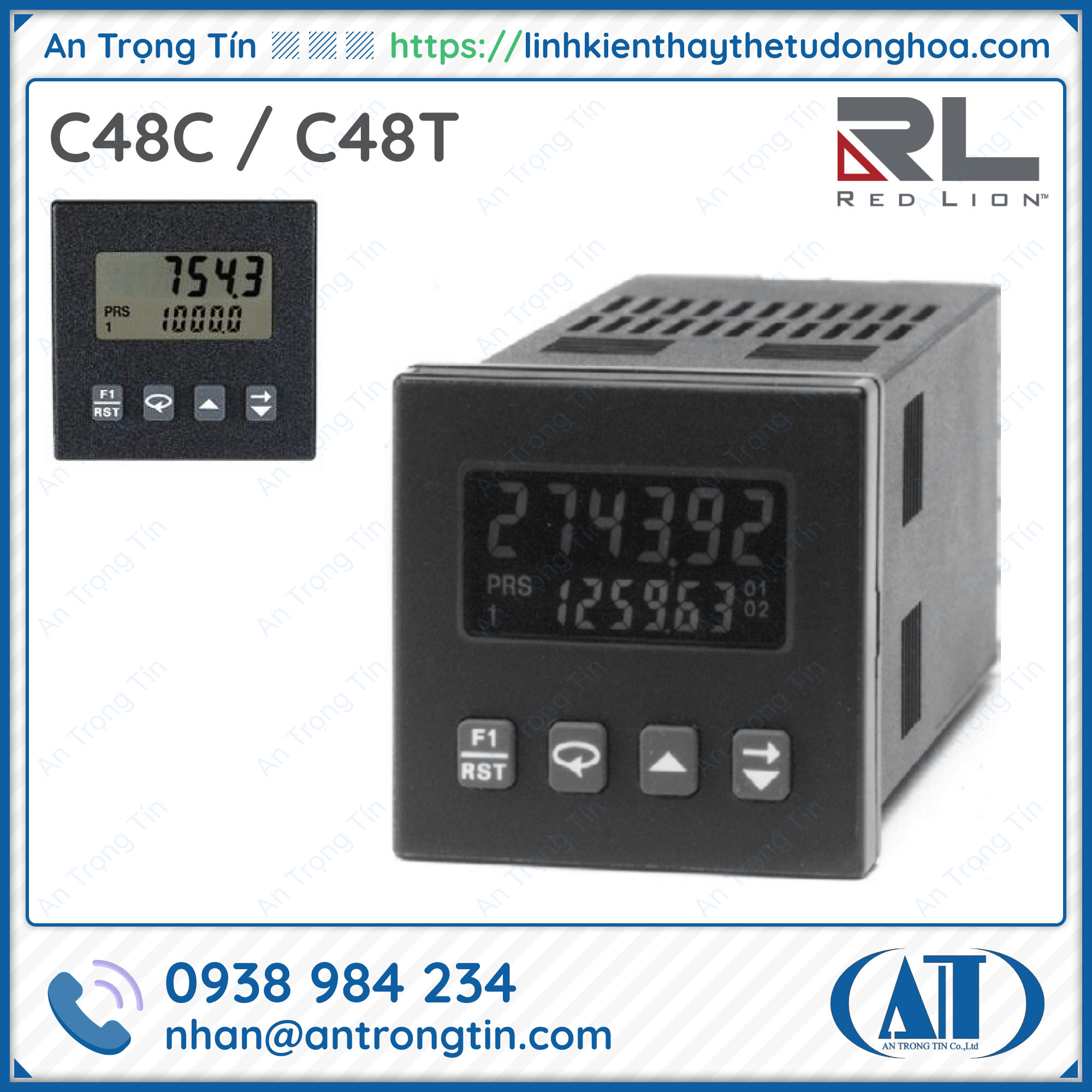 C48T Bo dieu khien Red Lion - Bộ điều khiển Red Lion C48T - Bộ điều khiển Red Lion