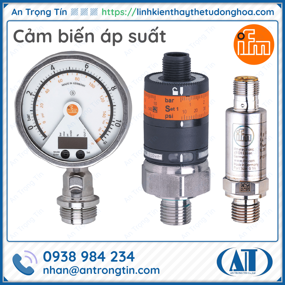 Cam bien ap suat IFM - Cảm biến IFM Cảm biến áp suất IFM