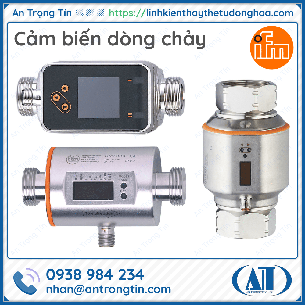 Cam bien dong chay IFM - Cảm biến IFM Cảm biến dòng chảy IFM