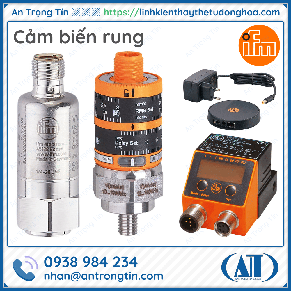 Cam bien rung IFM - Cảm biến IFM Cảm biến rung IFM
