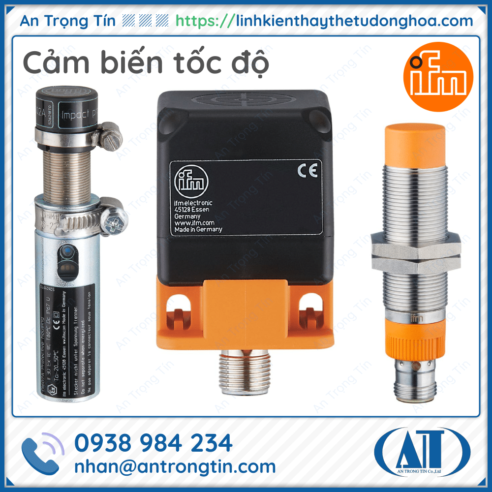 Cam bien toc do IFM - Cảm biến IFM Cảm biến tốc độ IFM