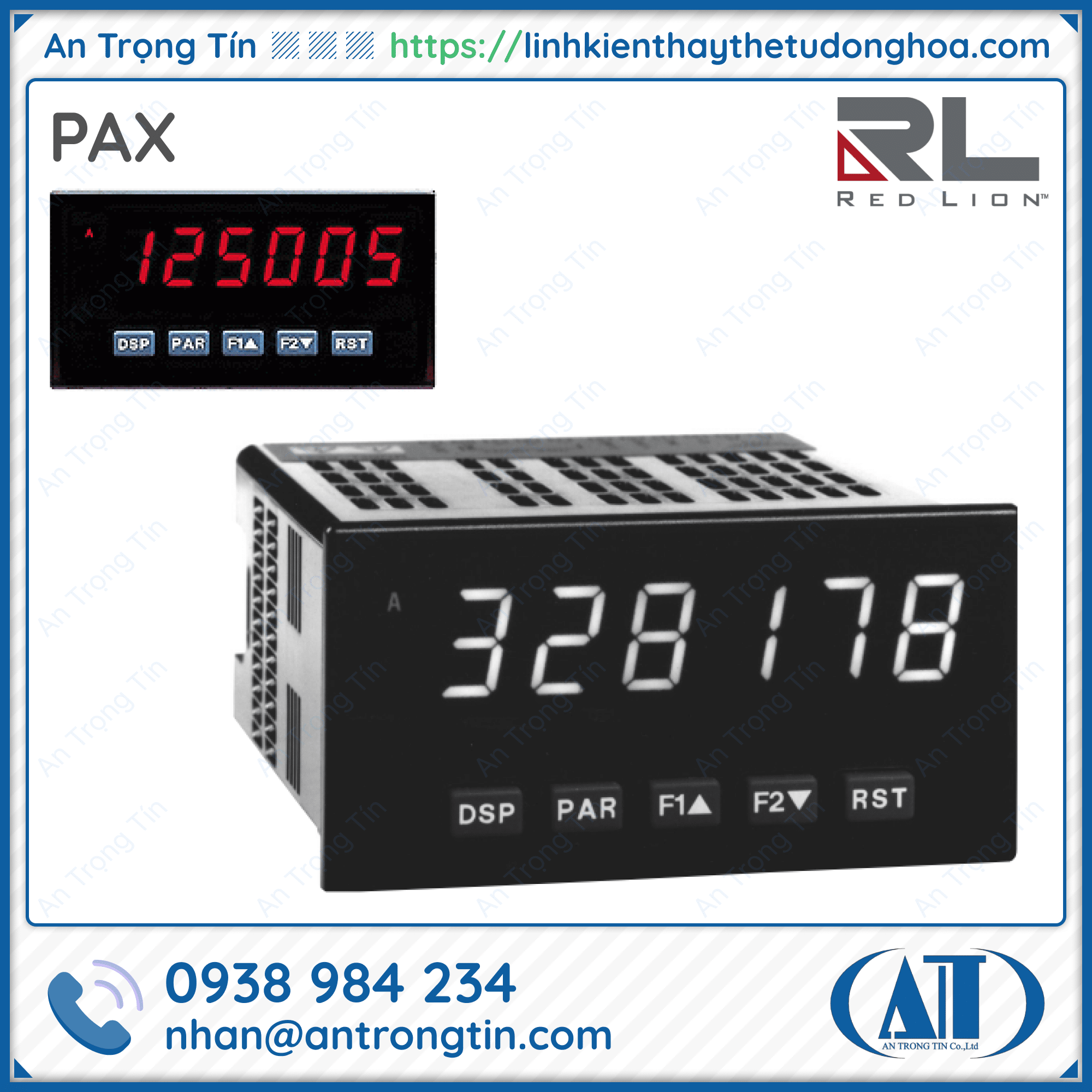 PAX Bo dieu khien Red Lion - Bộ điều khiển Red Lion PAX - Bộ điều khiển Red Lion