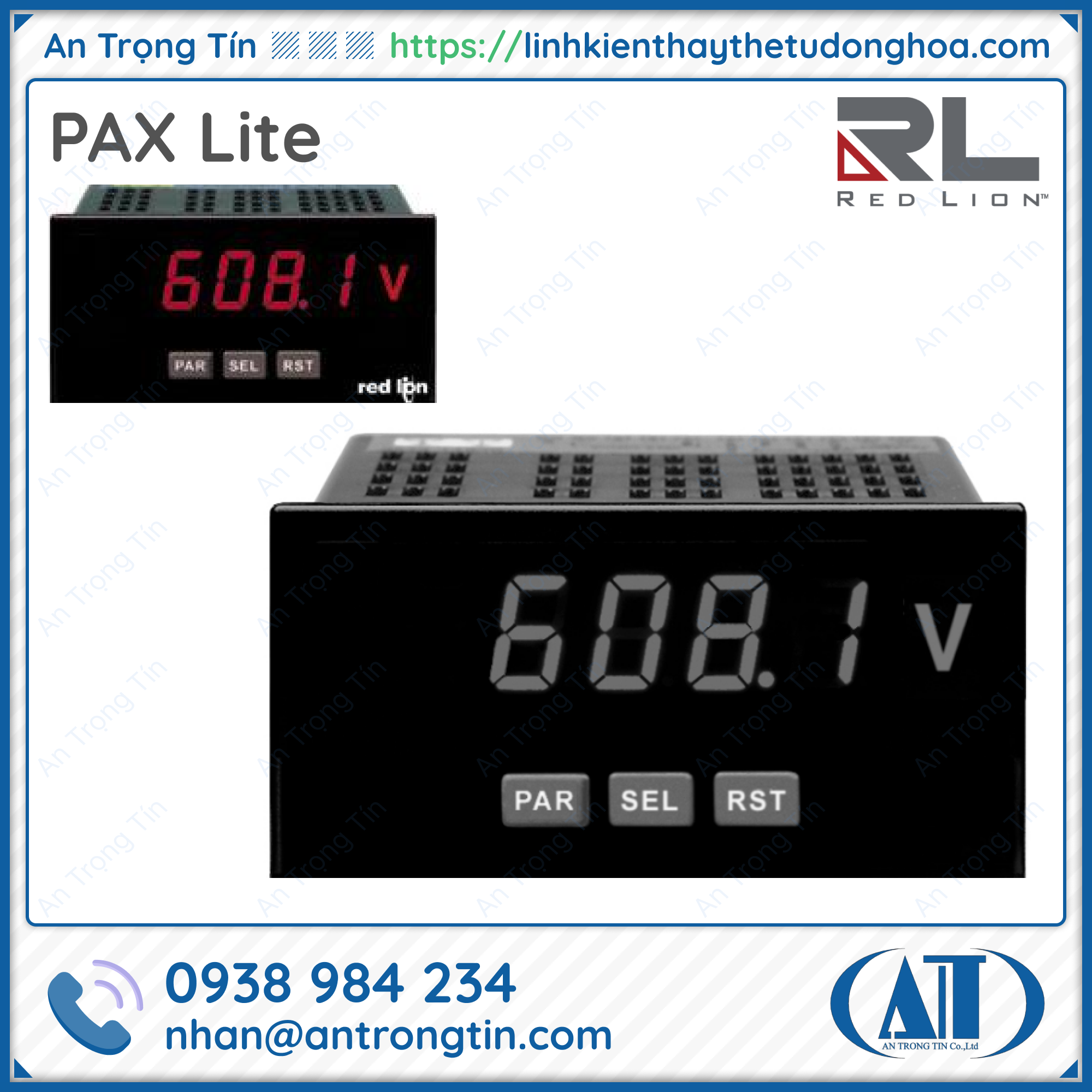 PAX Lite Bo dieu khien Red Lion - Bộ điều khiển Red Lion PAX Lite - Bộ điều khiển Red Lion