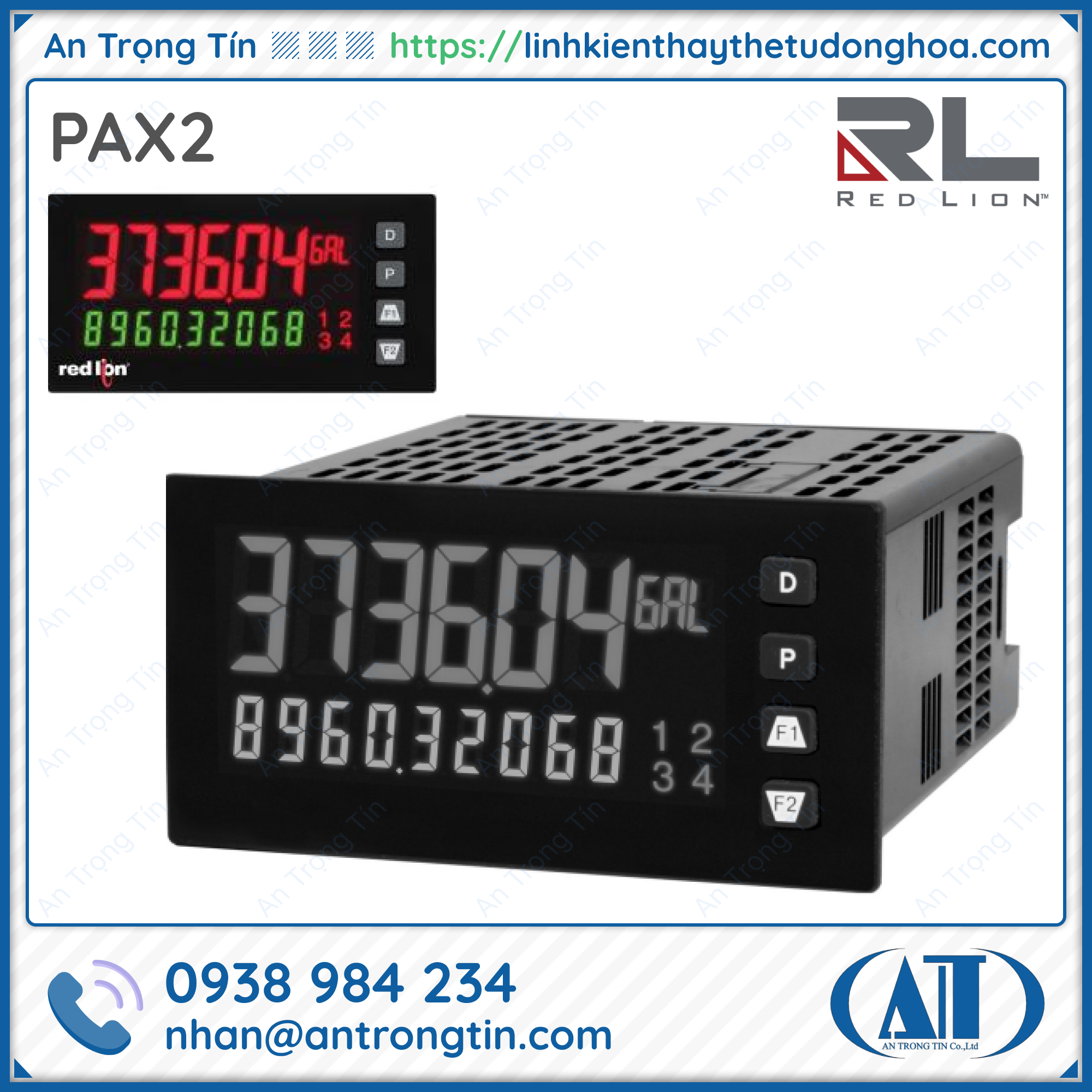 PAX2 Bo dieu khien Red Lion - Bộ điều khiển Red Lion PAX2 - Bộ điều khiển Red Lion