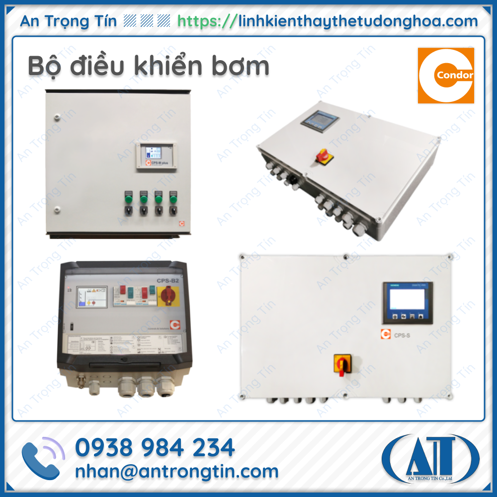 Bo dieu khien bom Condor - Bộ điều khiển bơm Condor Bộ điều khiển bơm Condor