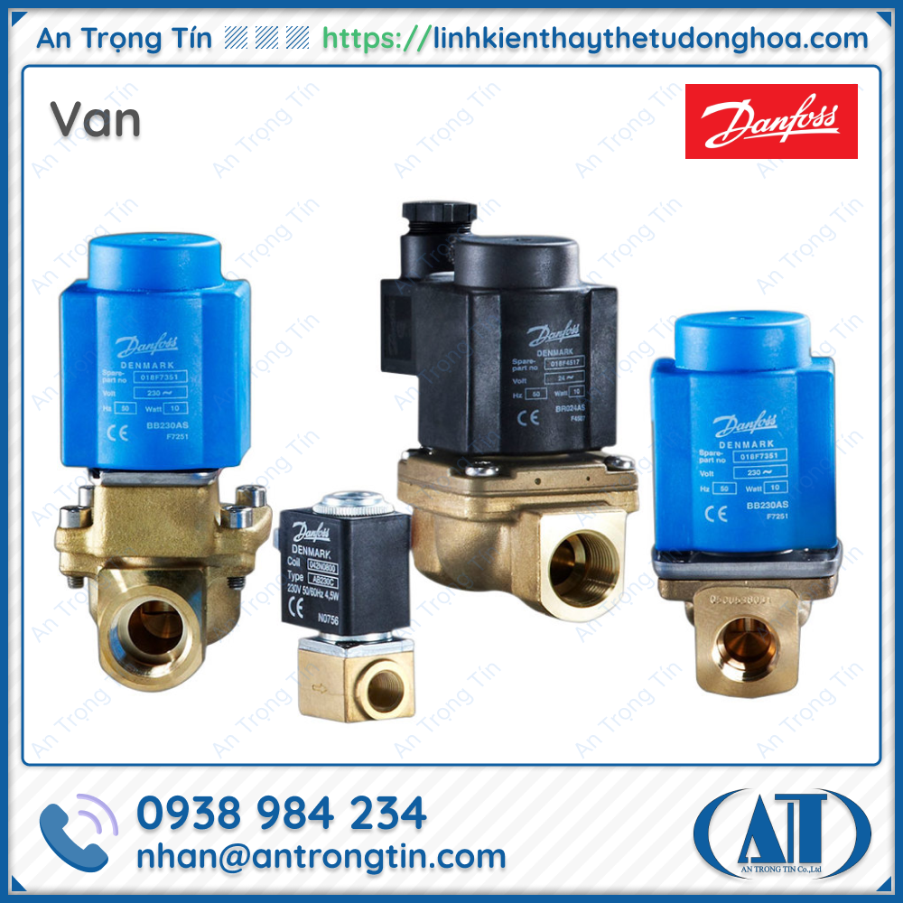 Van Danfoss 1 - Van Danfoss - Van điện từ Danfoss Van Danfoss