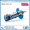 Bơm trục vít KRAL Bơm trục vít KRAL