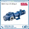 Bơm trục vít KRAL - dòng C Bơm trục vít KRAL - dòng C