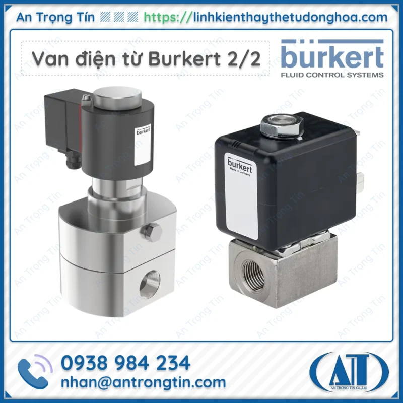 Van điện từ Burkert 2/2
