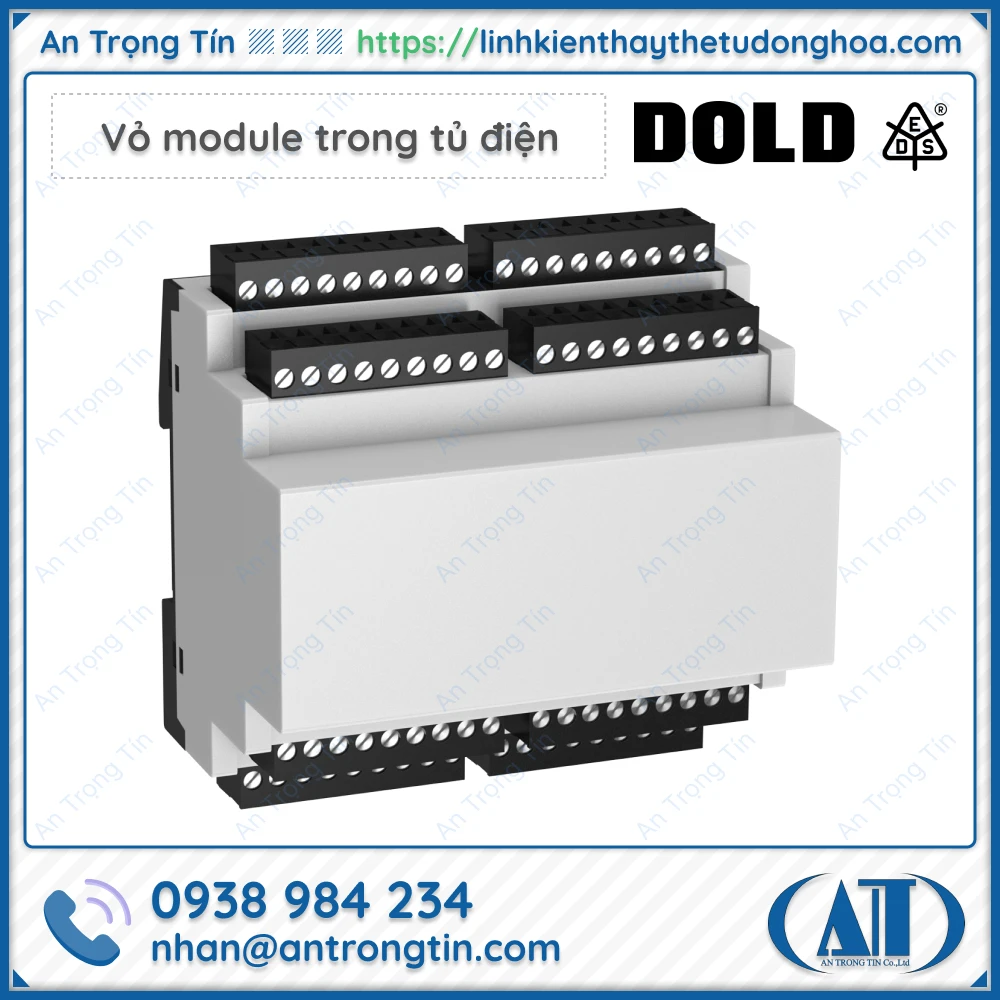 Vo module trong tu dien 2 - Vỏ bọc an toàn DOLD Vỏ module trong tủ điện