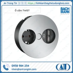 O cam Bachmann TWIST - Ổ cắm âm bàn Bachmann Ổ cắm Bachmann TWIST