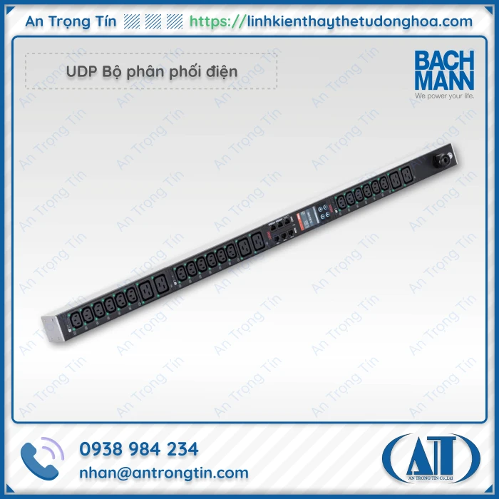 UDP Bo phan phoi dien Bachmann 2 - PDU bộ phân phối điện Bachmann UDP Bộ phân phối điện Bachmann (2)