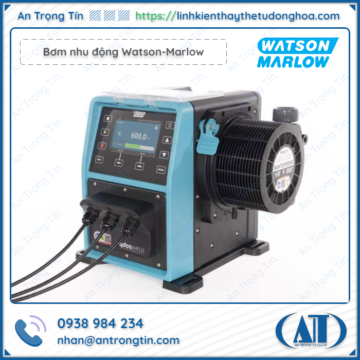 Bom nhu dong Watson Marlow Qdos H FLO bom dinh luong hoa chat - Bơm nhu động Watson-Marlow chính hãng Bơm nhu động Watson-Marlow Qdos H-FLO bơm định lượng hóa chất
