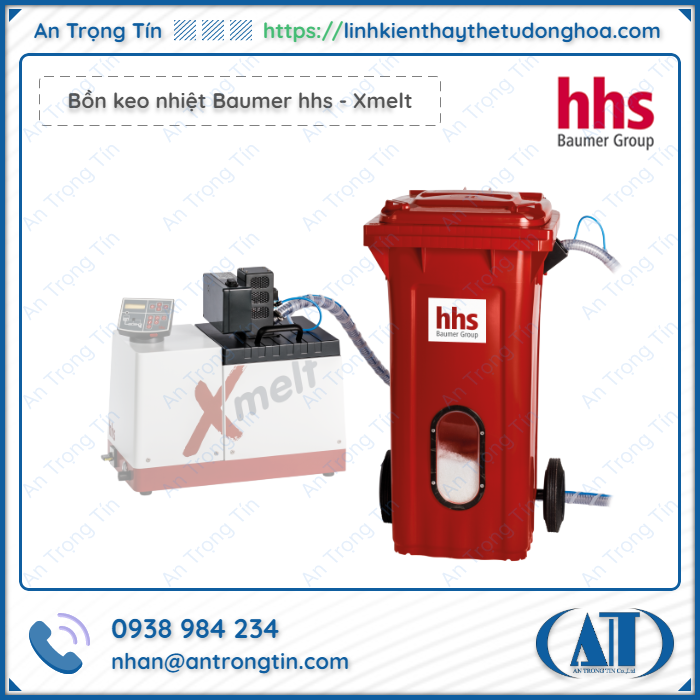 Bon keo nhiet tank keo Baumer hhs Xmelt - Máy phun keo nhiệt Baumer hhs - Xmelt Bồn keo nhiệt, tank keo Baumer hhs - Xmelt