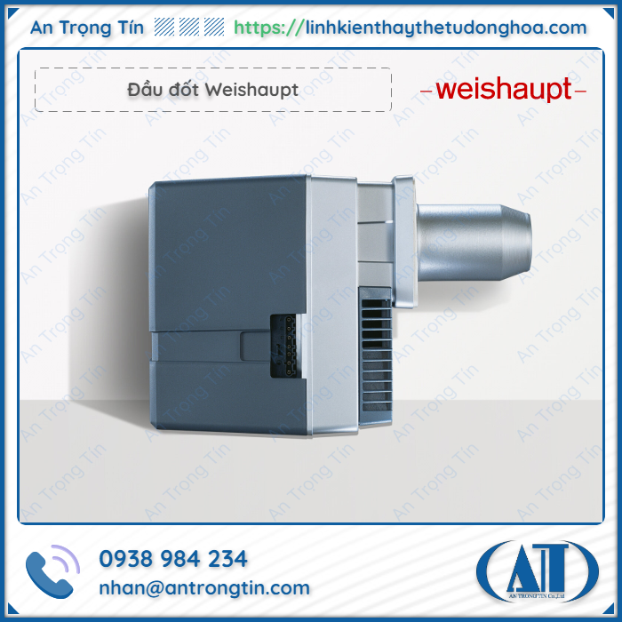 Dau dot Weishaupt WG5–40 compact gas burners - Đầu đốt Weishaupt - Đốt nhiên liệu công nghiệp toàn diện Đầu đốt Weishaupt WG5–40 compact gas burners