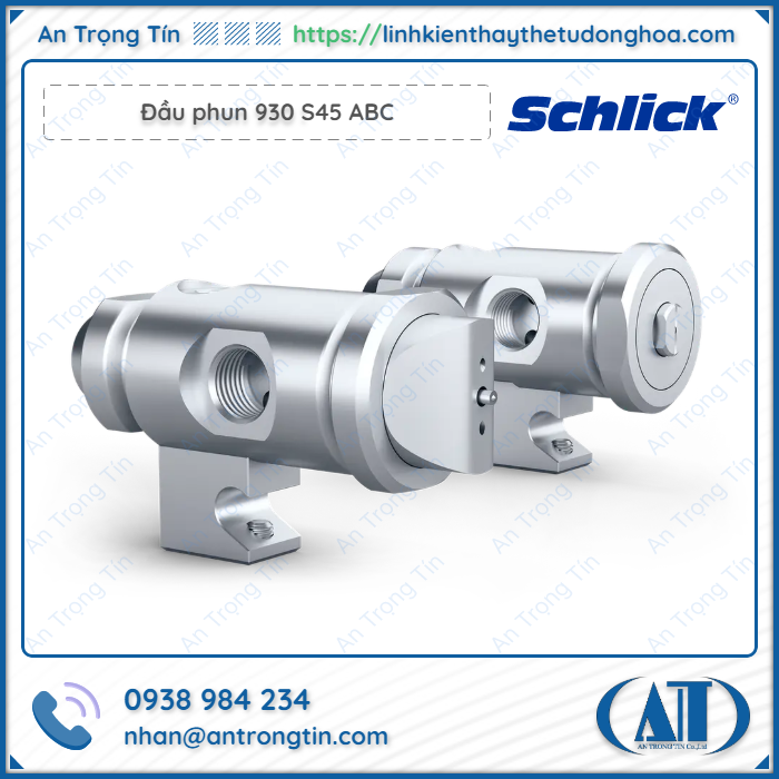 Dau phun duoc pham Schlick 930 S45 ABC - Đầu phun dược phẩm Schlick Đầu phun dược phẩm Schlick 930 S45 ABC