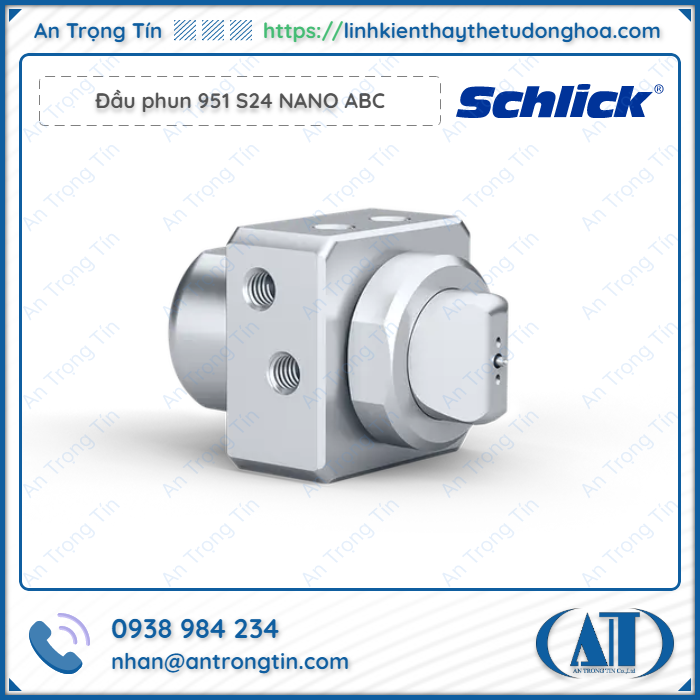 Dau phun duoc pham Schlick 951 S24 NANO ABC - Đầu phun dược phẩm Schlick Đầu phun dược phẩm Schlick 951 S24 NANO ABC