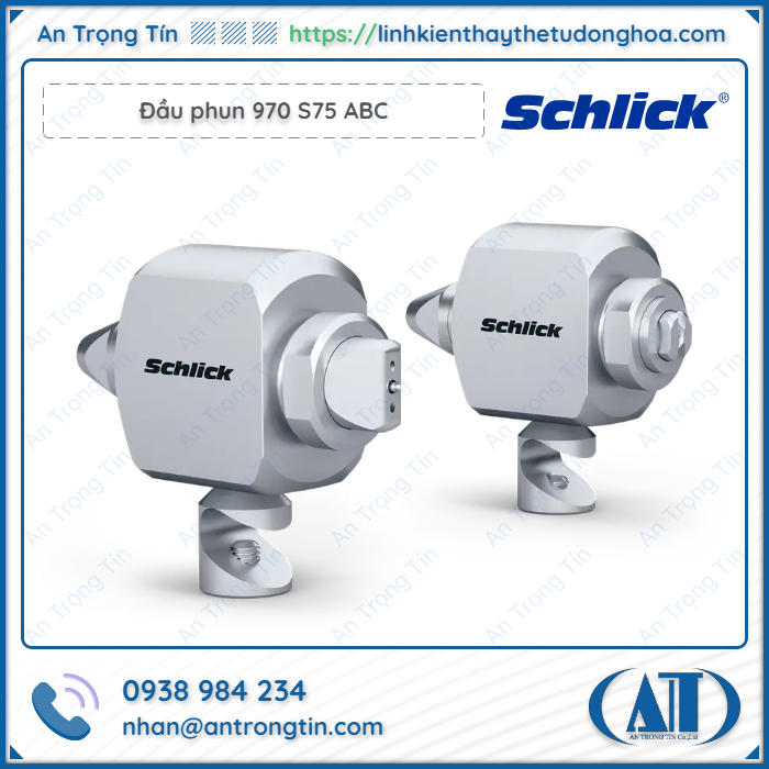 Dau phun duoc pham Schlick 970 S75 ABC - Đầu phun dược phẩm Schlick Đầu phun dược phẩm Schlick 970 S75 ABC