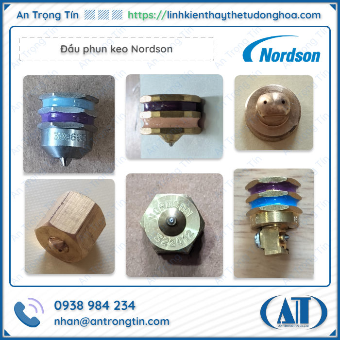 Đầu phun keo Nordson 322XXX, 3224XXX