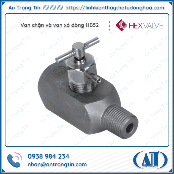 Van chan va van xa Hex Valve dong HB52 - Van chặn và van xả Hex Valve | Điều khiển lưu lượng chính xác Van chặn và van xả Hex Valve dòng HB52