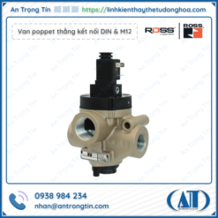 Van điều khiển Ross Controls, van poppet kiểu thẳng kết nối DIN - M12, Dòng 21