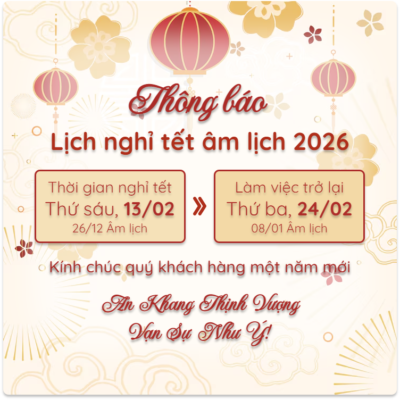 Lịch nghỉ tết âm lịch 2026