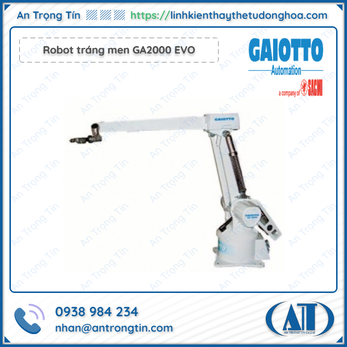 Robot trang men Gaiotto - Robot tráng men công nghiệp Gaiotto Robot tráng men Gaiotto