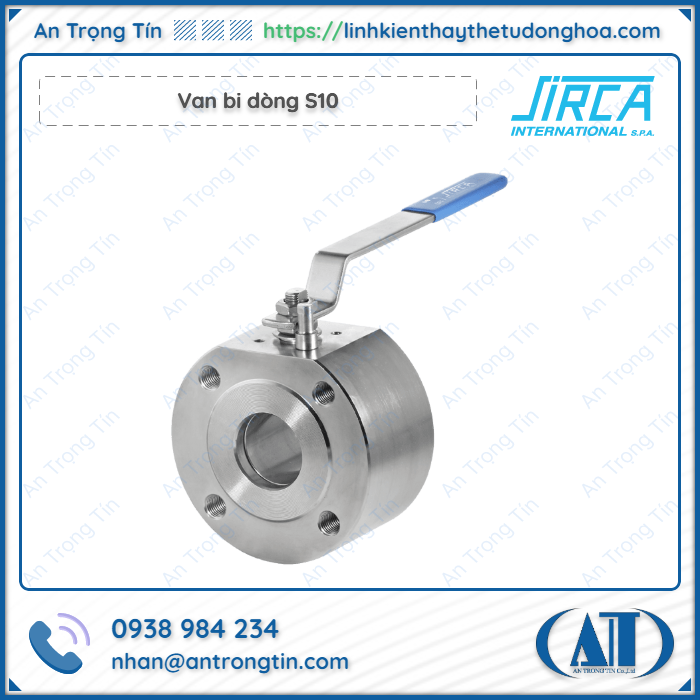 Van bi Sirca dong S10 - Van công nghiệp Sirca International Van bi Sirca dòng S10