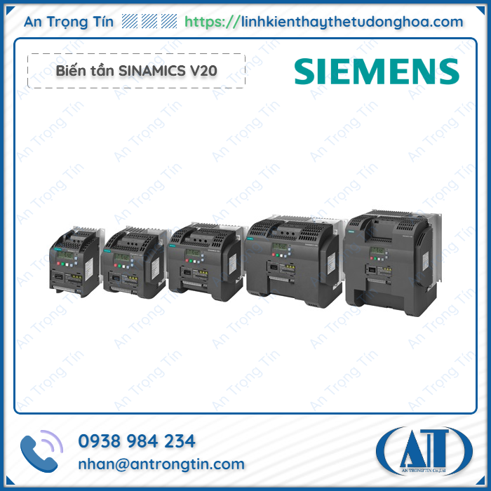 Bien tan Siemens SINAMICS V20 - Biến Tần Siemens Biến tần Siemens SINAMICS V20