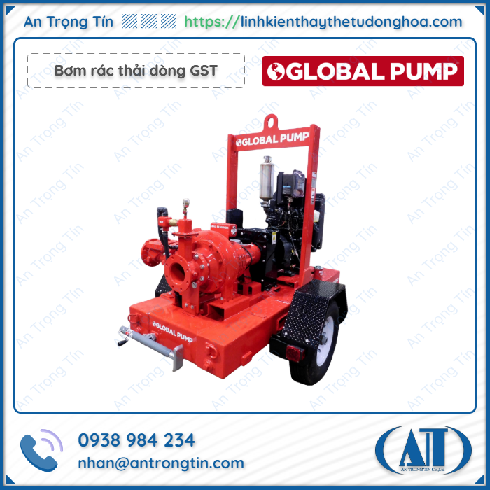 Bơm xử lý rác thải Global Pump (Series GST & GHT)