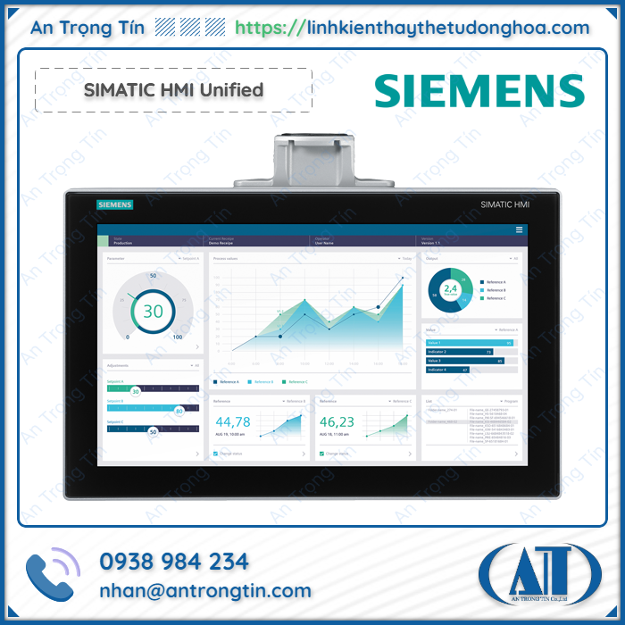Man Hinh Siemens SIMATIC HMI Unified - Màn Hình HMI Siemens Màn Hình Siemens SIMATIC HMI Unified
