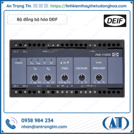 Bộ đồng bộ hóa DEIF FAS 113DG Bộ đồng bộ hóa DEIF FAS 113DG