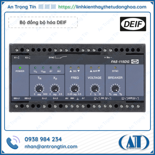 Bộ đồng bộ hóa DEIF FAS 115DG Bộ đồng bộ hóa DEIF FAS 115DG