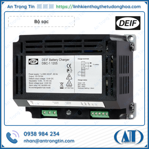 Bộ sạc pin DEIF DBC 1 2 Bộ sạc pin DEIF DBC 1 2
