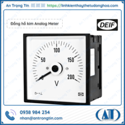 Dong ho kim Analog Meter DEIF DQ - Đồng hồ kim DEIF Đồng hồ kim Analog Meter DEIF DQ