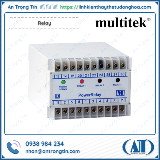 Relay Multitek Rơ le giám sát điện năng AC DC 3
